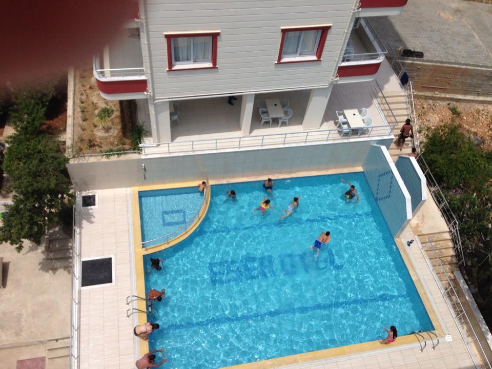 Eser Apart Hotel Ayasturkmenli Bagian luar foto